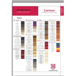 Carmen Colour Charts