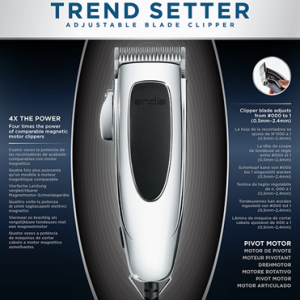TREND SETTER Adjustable Black Clipper