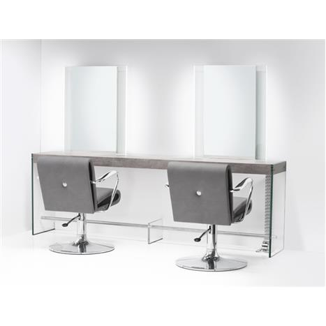 F360_SQUARE-PREMIUM_10224.jpg Square Premium Double Styling Unit With Lighting