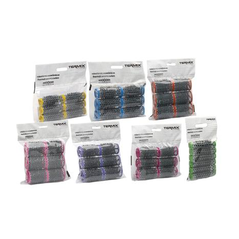 F360_T-CC-M_11359.jpg Termix Ceramic Curlers Blister (x6)